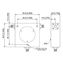 HS-100W Circulator With SMA type (1.5-3G)